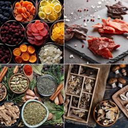 Desidratador de alimentos / Secador de alimentos - com 6 tabuleiros - 500W