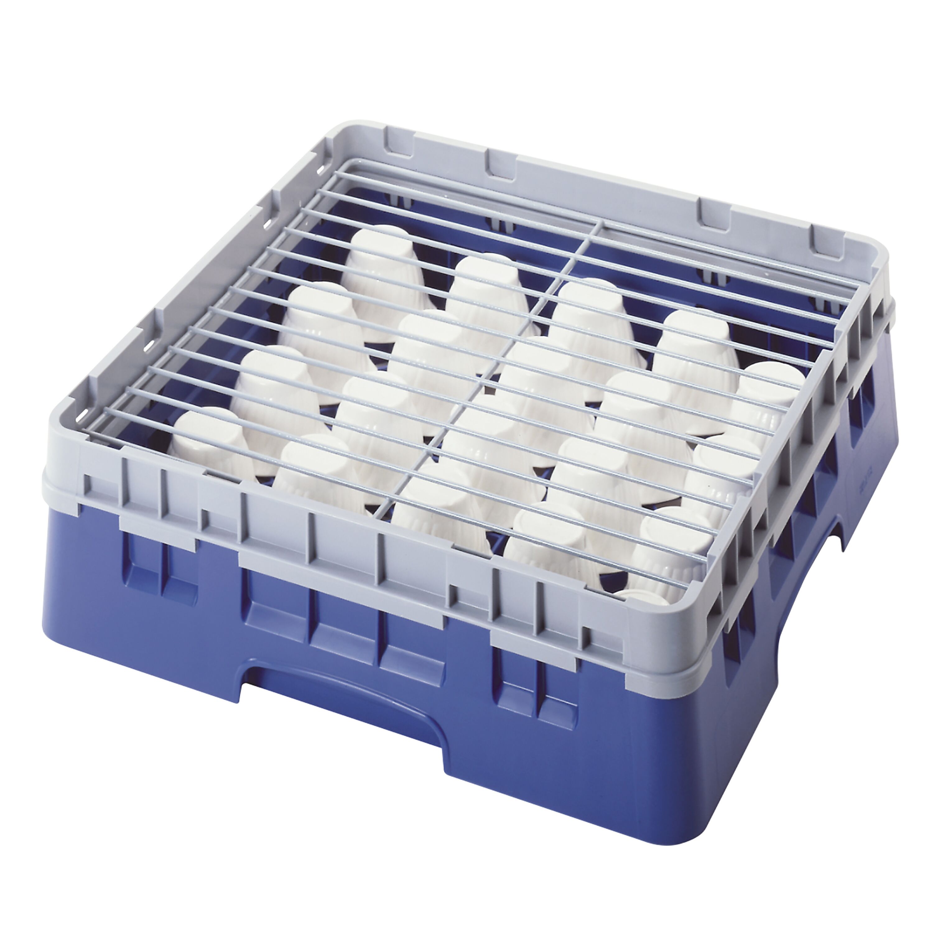 (6 pièces) CAMBRO | CAMRACK® - Grille de couverture pour panier de base - 500x500mm - Gris