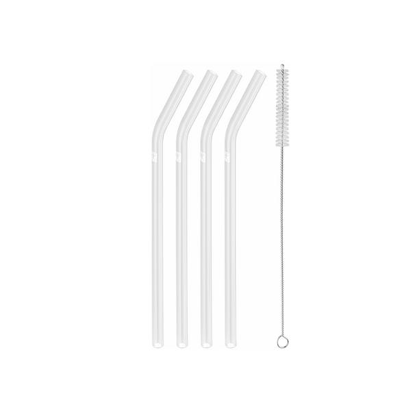 ZWILLING | SORRENTO – słomki szklane – wygięte