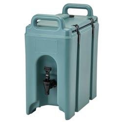 CAMBRO | CAMTAINERS® Commercial Insulated Beverage Dispenser – 9.5 L – Slate Blue – Stackable – NSF