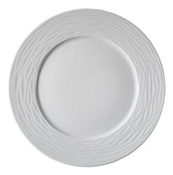 (12 komada) SEA WAVE - Tanjur - Plitak - Ø 270 mm - Bijela boja