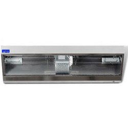 Hotte murale - 2800mm - avec moteur, régulateur, filtre & lampe	
