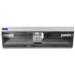 Wandafzuigkap 1,8 m - met motor, regelaar, filter en verlichting