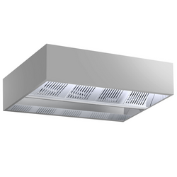 Cappa a soffitto a induzione - 2400mm - con filtro