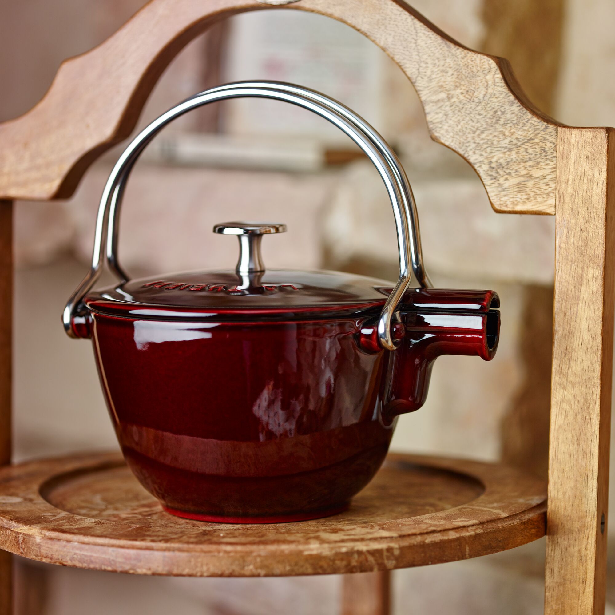 STAUB | SPECIALITIES - Théière - 1,1 L - Fonte - Rouge Grenadine