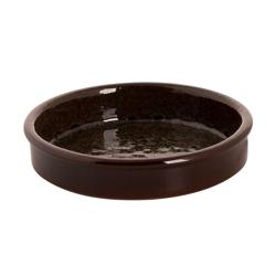 (24 buc) TURKEY - Vas pentru cuptor rotund - Ø 140 mm - maro / albastru