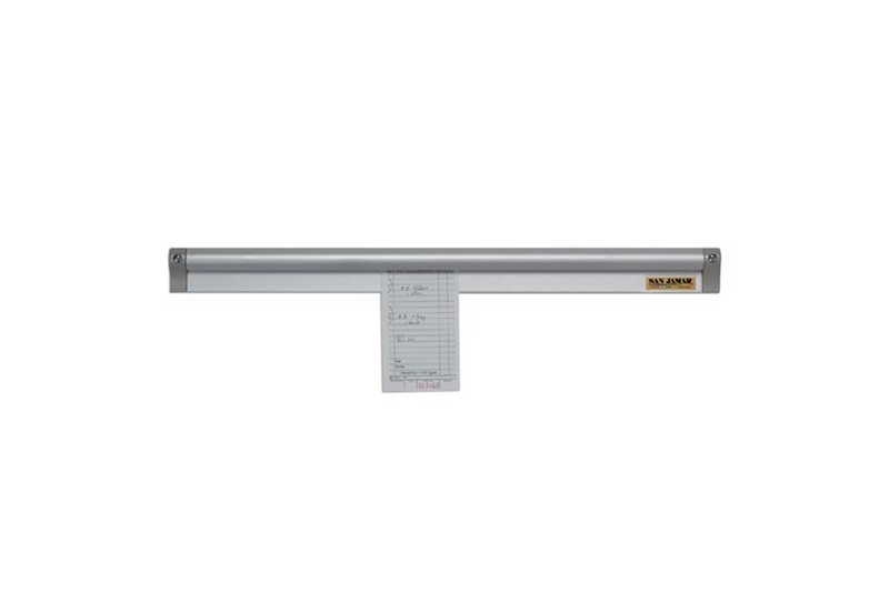 Barre porte-bons de commande restaurant en aluminium - 45,8 cm