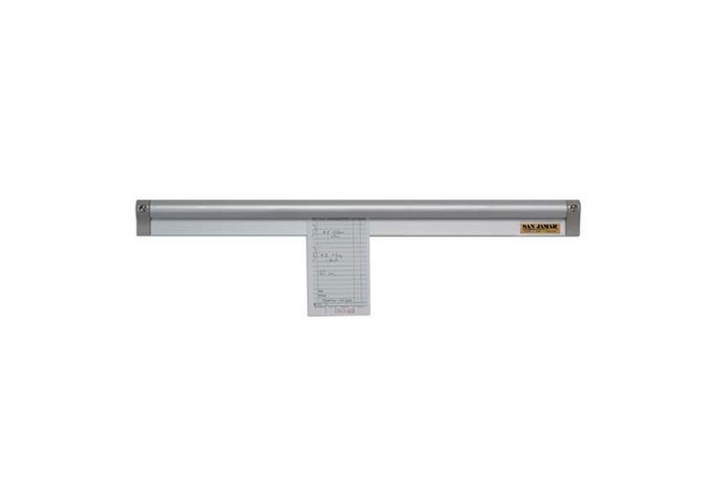 Receipt rail made of aluminium - 45.8 cm | Slip holder | Terminal strip | Receipt strip | Note rail
