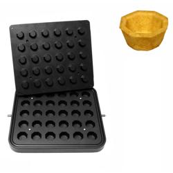 Placas para máquina de tartaletas TMPIC - Molde: octogonal - Ø 41mm - para 30 tartaletas