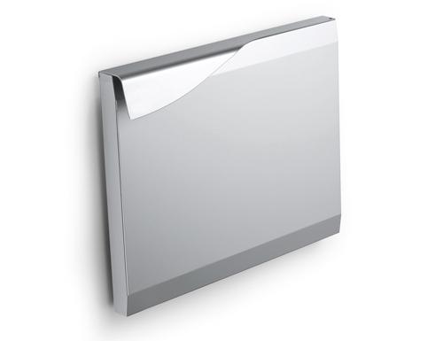 Soubassement neutre fermé en acier inoxydable - 600mm - 1 porte