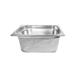 Stainless steel GN container 1/3 - perforated - Height: 200mm