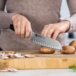 ZWILLING | ALL * STAR - Couteau Santoku - Lame: 180 mm - Argenté