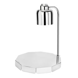 Yuvarlak Infrared (Kızılötesi) Büfe Isıtma Lambası - 250 Watt - Gümüş