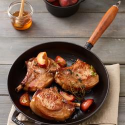 STAUB | PANS - Kızartma tavası - Ø 240mm - Dökme demir - Siyah | yuvarlak