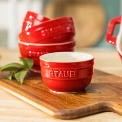 STAUB | CERAMIQUE - Formsats - 2 st - keramik - körsbärsröd
