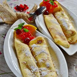 Crêpes-Gerät - mit 1 Platte - Ø 400mm