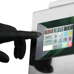 Commercial Chocolate Tempering Machine – draw-off tap - touchscreen & pedal dosing - 11 kg capacity