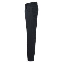 KARLOWSKY | Men's Chef Work Trousers Manolo 5-Pocket Stretch – Black - Size 54