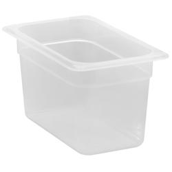 CAMBRO | (6 pièces) Conteneur GN 1/4 en polypropylène - Laiton - Hauteur : 150 mm