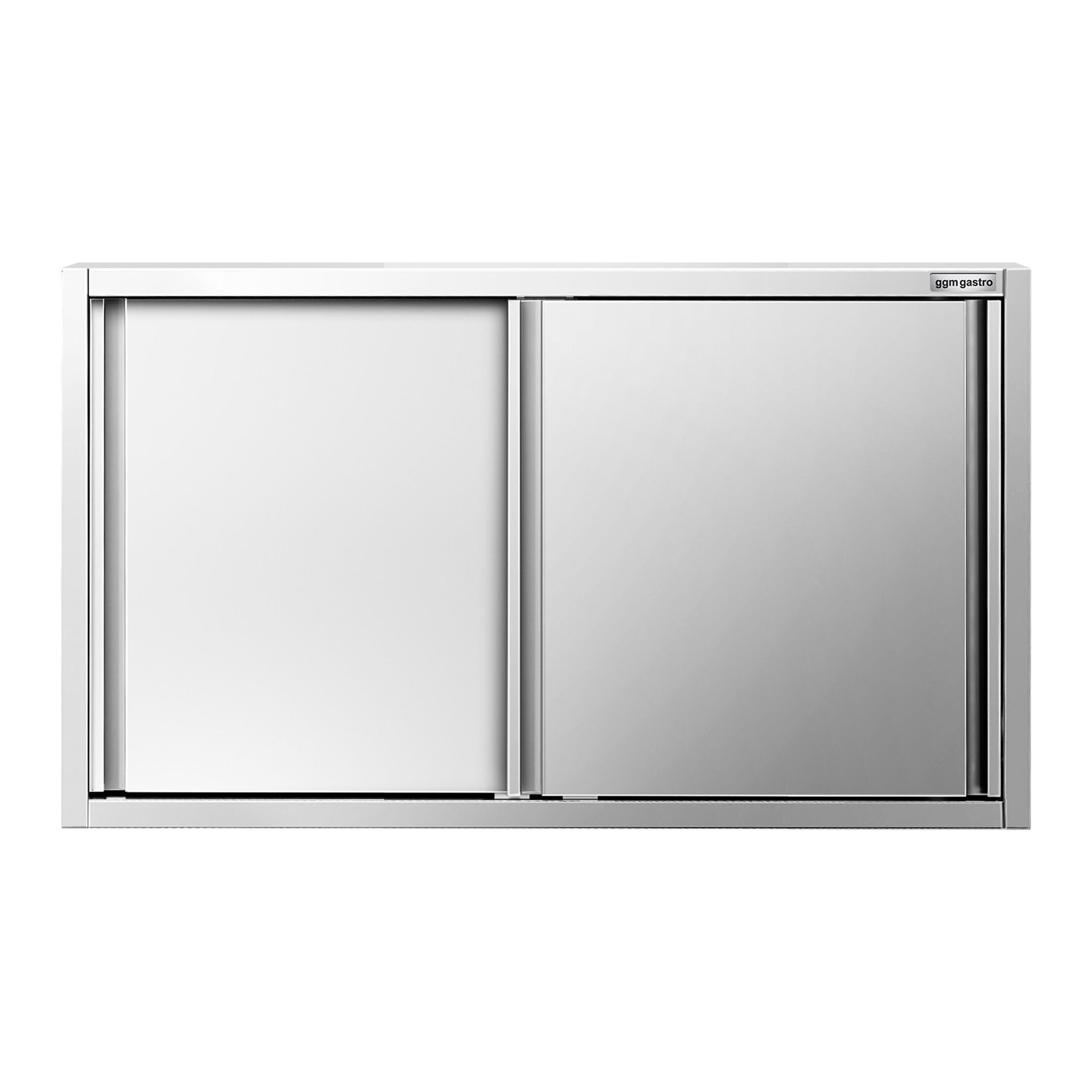 Armoire murale en acier inoxydable PREMIUM - 1400x400mm - avec portes coulissantes - 800mm de haut