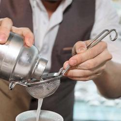 (6 pz) Colino per cocktail - Acciaio inox - Ø 85mm