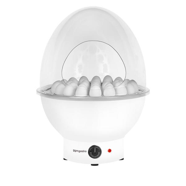 Présentoir chauffant pour œufs - 37 emplacements - Blanc