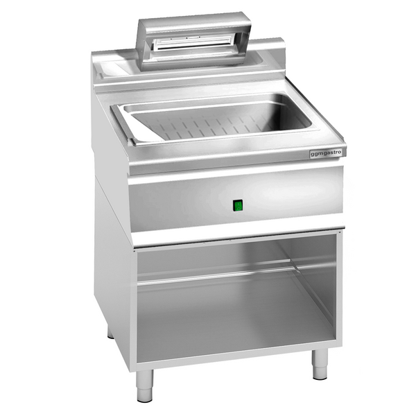 Friteswarmer - 1 kW - 1x GN 1/1 - met onderstel