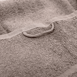 (10 stuks) Groenland douchehanddoek - 70 x 140 cm - Taupe