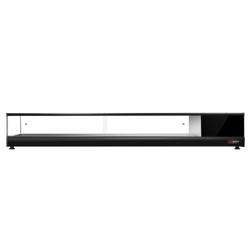 Opzetkoelvitrine PREMIUM - 1727x405mm - 8x GN 1/3 - zwart
