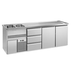 Biertoog Premium PLUS - 2500x700mm - 2 deuren & 3 laden