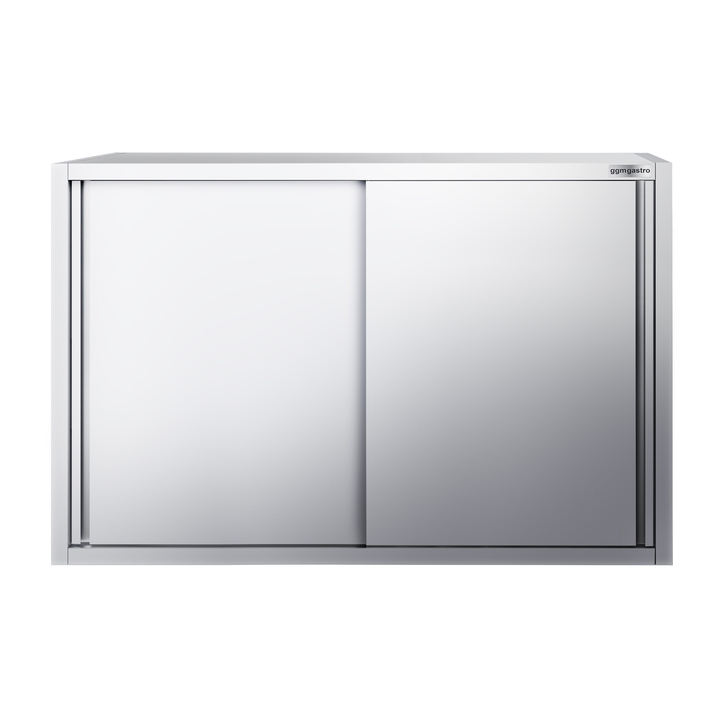 Armoire murale en acier inoxydable PREMIUM - 1400x400mm - avec portes coulissantes - 1000mm de haut