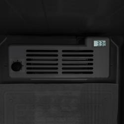 Commercial Beverage Display Fridge - 595mm - 345 Litres - 1 hinged glass door - LED lighting - Black - Temperature range 2 to 10 °C
