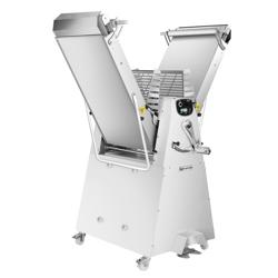 Sfogliatrice a tappeti per panifici PROFESSIONALE - su mobile - 500W - nastro 2000mm
