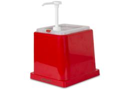 Ketchup / Saucen Dispenser - 2 Liter - Polypropylen - mit Pumpe