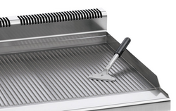 Plaque de cuisson électrique - 9,6 kW - Rainurée