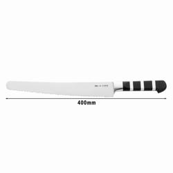 F. DICK | Universal cutter – Utility knife - 26 cm blade - 1905 series - Black/Silver handle