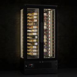 Panorama-Weinkühlschrank - 1 Klimazone - 120 Liter - max. 104 Flaschen