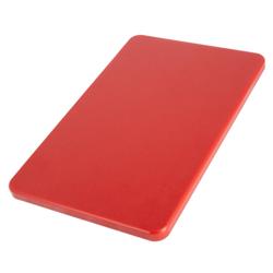 Snijplank - EN 600x400 - Dikte: 20mm - HACCP-conform - HDPE 500 - Rood - Vaatwasmachinebestendig