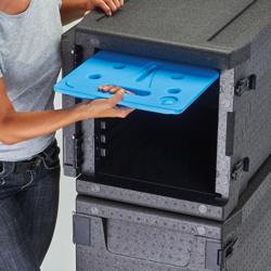CAMBRO | Commercial Camchiller Cooling Plate - Fits Cam GoBox® GN 1/2 - Blue - SKU CP3253443