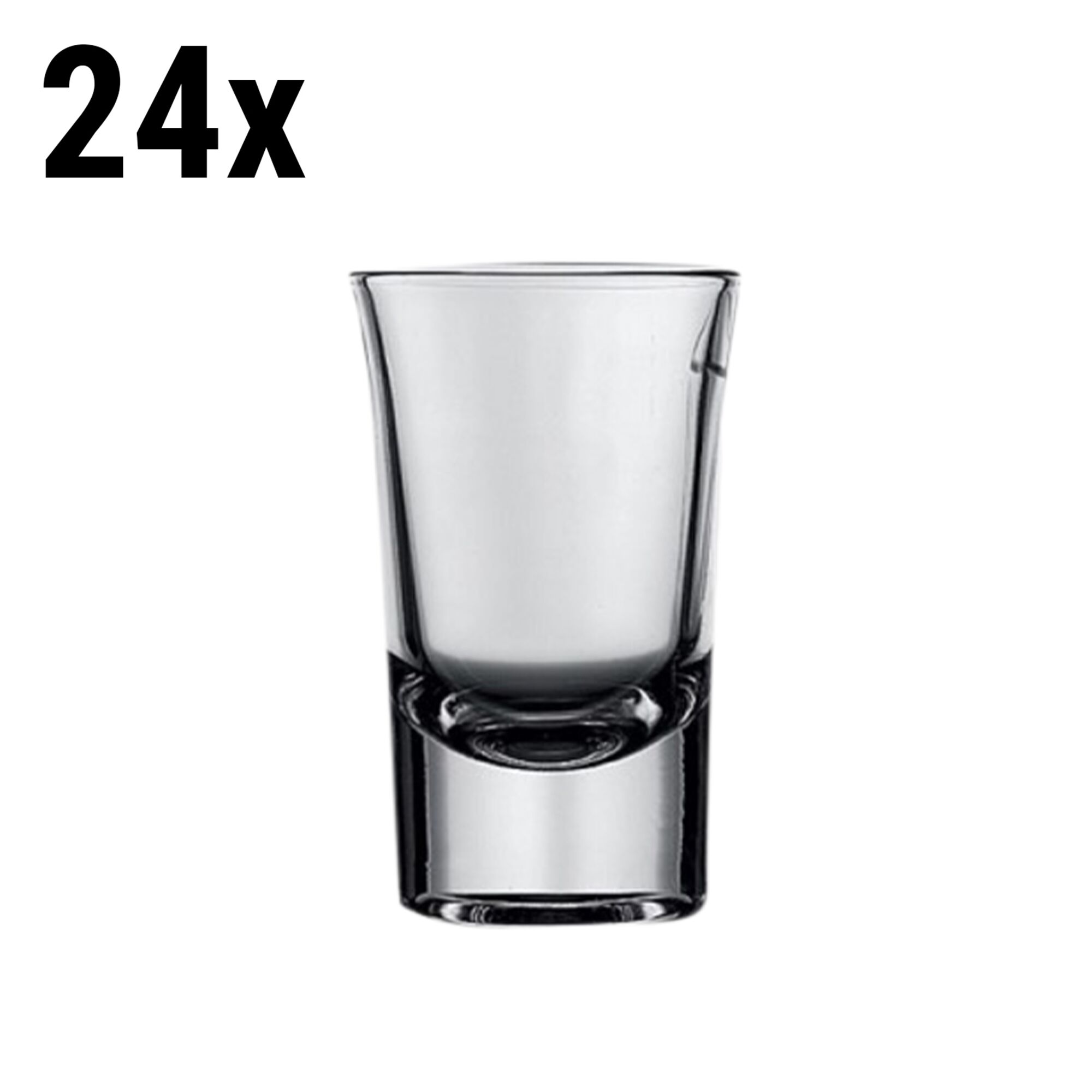 (24 pièces) - Verre à shot Mammoet - BUDGETLINE - 35 ml