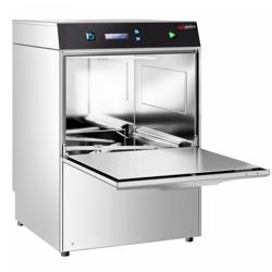 Myčka skla 2,97 kW - Bez vypouštěcího čerpadla - S čerpadlem mycího prostředku a přívodem oplachového prostředku (dvoustěnná) - S odstraňovačem vodního kamene