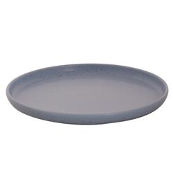 (6 pz) SANDY LOAM - Piatto piano - Steinzeug - Ø280mm - Blu