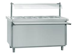 Hajlított üveg leheletvédő - 750x400 mm - 3 mm - készülékhez: BVI800-2