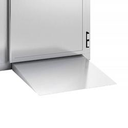 منحدر الدخول لمجمد سريع - 830x750x80mm - ستانلس ستيل مقوى - ميل: 10%