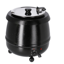 Soepwarmer - 9 liter - Zwart