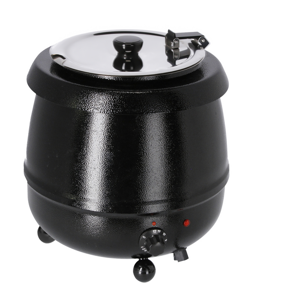 Soepwarmer - 9 liter - Zwart