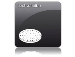Lochscheibe - 4,5 mm - passend für Fleischwolf FWF8D