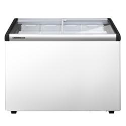 LIEBHERR commercial chest freezer - 222 litres - with sliding glass lid - white