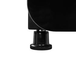 GASTRO-COOL | Rashladna vitrina za pića - 418 mm - 220 l - uski - s 1 staklena krilna vrata & LED osvjetljenjem - crni