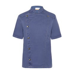 KARLOWSKY | Koksjas Met Korte Mouwen Jeans Stijl - Vintage Blauw - maat: 56